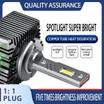 P15 1 Paar D4S / D4R DC10-32V / 35W / 6000K / 4000LM IP68 Wasserdichter Auto-LED-Scheinwerfer – Bild 2
