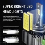 P15 1 Paar D4S / D4R DC10-32V / 35W / 6000K / 4000LM IP68 Wasserdichter Auto-LED-Scheinwerfer – Bild 5