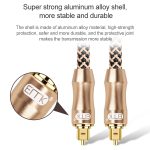 EMK Vergoldetes TV-Digital-Audio-Glasfaser-Verbindungskabel, 0.5m, 1m, 1.5m, 2m, 3m, 5m, 8m, 10m, 15m, 20m, 25m, 30m – Bild 9