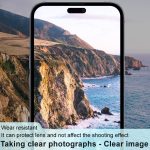 imak High Definition Integrierter Glaslinsenfilm, schwarze Version, For iPhone 15 Pro / 15 Pro Max, For iPhone 15  / 15 Plus – Bild 5