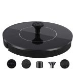 Solarbrunnenpumpe mit LED-Licht – Bild 2