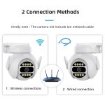 A8-C2 2MP Smart WiFi-Überwachungs-IP-Kamera, Dual-Light-Vollfarb-Nachtsicht / / Zwei-Wege-Audio / TF-Karte, US Plug, EU Plug, AU Plug, UK Plug – Bild 9