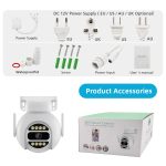 A8-C2 2MP Smart WiFi-Überwachungs-IP-Kamera, Dual-Light-Vollfarb-Nachtsicht / / Zwei-Wege-Audio / TF-Karte, US Plug, EU Plug, AU Plug, UK Plug – Bild 10