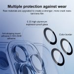 Siebdruck-Kamerafolie aus gehärtetem Glas auf der Rückseite, For iPhone 15 Pro Max, For iPhone 15 Pro, For iPhone 15 Plus, For iPhone 15 – Bild 5