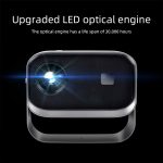 AUN A003 1280x720P 150 Lumen Gleiche Bildschirmversion Tragbarer Heimkino-LED-HD-Digitalprojektor, US Plug, UK Plug, AU Plug, EU Plug – Bild 7