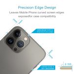 9H 2,5D Halbbild-transparente Rückseite aus gehärtetem Glas, For iPhone 13 Pro – Bild 3