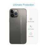 9H 2,5D Halbbild-transparente Rückseite aus gehärtetem Glas, For iPhone 13 Pro – Bild 4