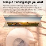 S30 Max Android 10 OS HD tragbarer WiFi-Mobilprojektor, US Plug, EU Plug, UK Plug, AU Plug – Bild 7