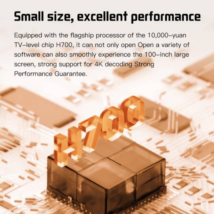 S30 Max Android 10 OS HD tragbarer WiFi-Mobilprojektor, US Plug, EU Plug, UK Plug, AU Plug – Bild 9