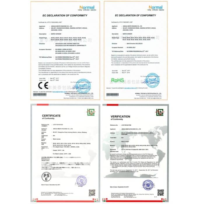 Einzeluhrenbox aus Leder, elektrischer Uhrenschüttler, automatischer Uhrenstreuer, US-Stecker, Single, Ostrich Pattern, Single, Carbon Fibre, Single, Black, Single, Dark Brown – Bild 4