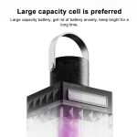 Tragbares LED-Campinglicht für den Außenbereich, wiederaufladbares Notlicht – Bild 6