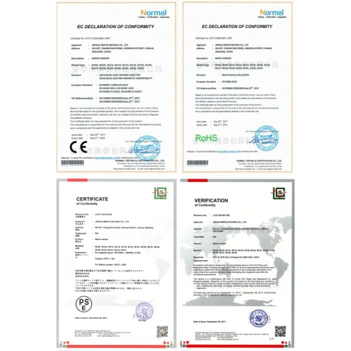 Mechanische Automatik-Uhrenbox, Elektromotor-Uhrenschüttler, US-Stecker, Carbon Fibre, Ostrich Pattern, Crocodile Pattern – Bild 4