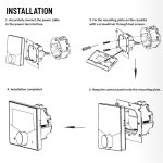 Smart Home LED-Thermostat, BHT-009GALW Water Heating WiFi, BHT-009GBLW Electric Heating WiFi, BHT-009GCLW Boiler Heating WiFi – Bild 11