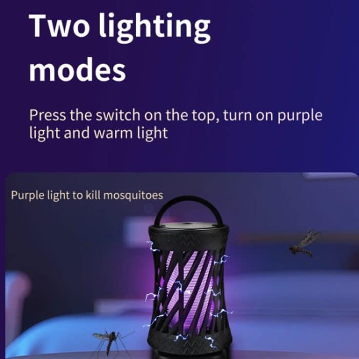 Haushalts-UV-Licht-Touch-Mückenschutzlampe, Plug-in, Rechargeable – Bild 4