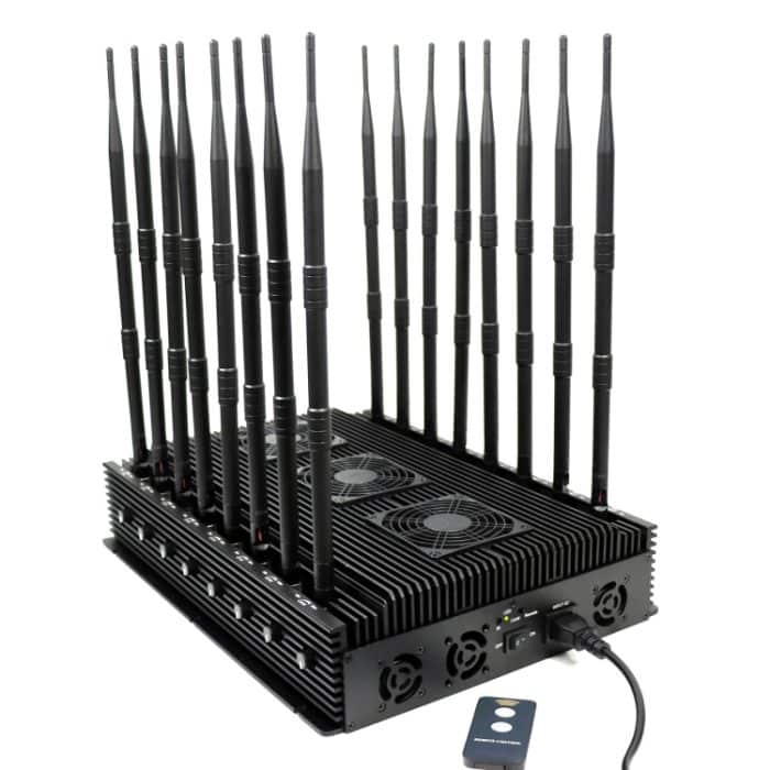 JAX-121F-16 2G/3G/4G/5G/WiFi/GPS/LOJACK/LORA/UHF/VHF-Telefonsignalstörsender, JAX-121F-16 – Bild 2