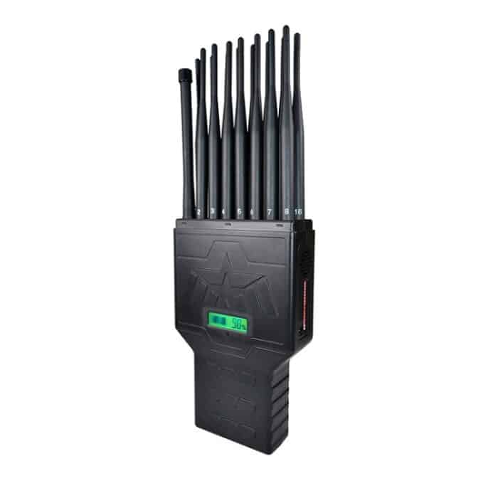 JAX-121P16 2G/3G/4G/5G/WiFi/GPS-Handy-Signalstörsender, JAX-121P16 – Bild 3