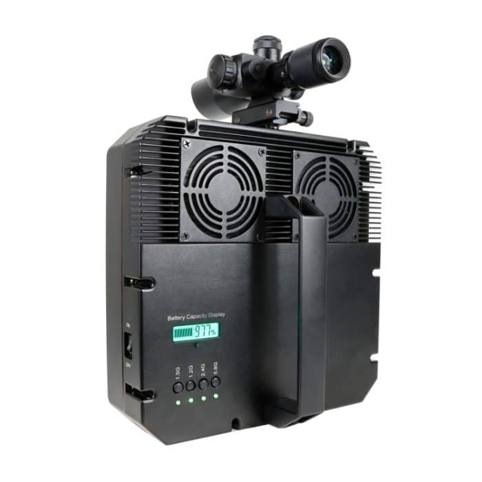 JAX-D5 2,4G/5,8GHz/GPSL1+GPSL2/L5/868/915MHZ/5,2G Handheld UAV Signal Störsender, JAX-D5 – Bild 4