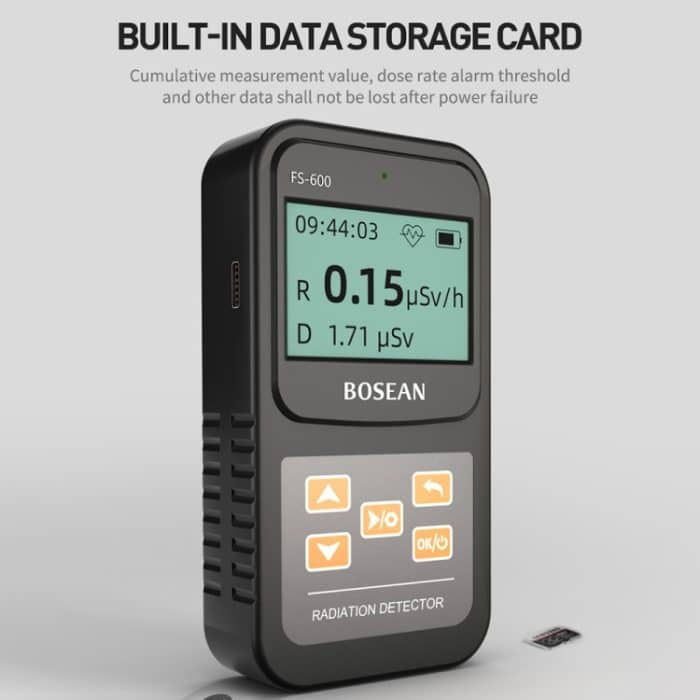 FS-600 Haushalts-Nuklearstrahlungsdetektor, Glas-Geigerzähler – Bild 5