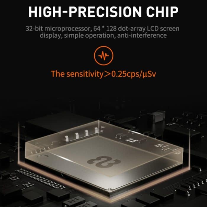 FS-600 Haushalts-Nuklearstrahlungsdetektor, Glas-Geigerzähler – Bild 6