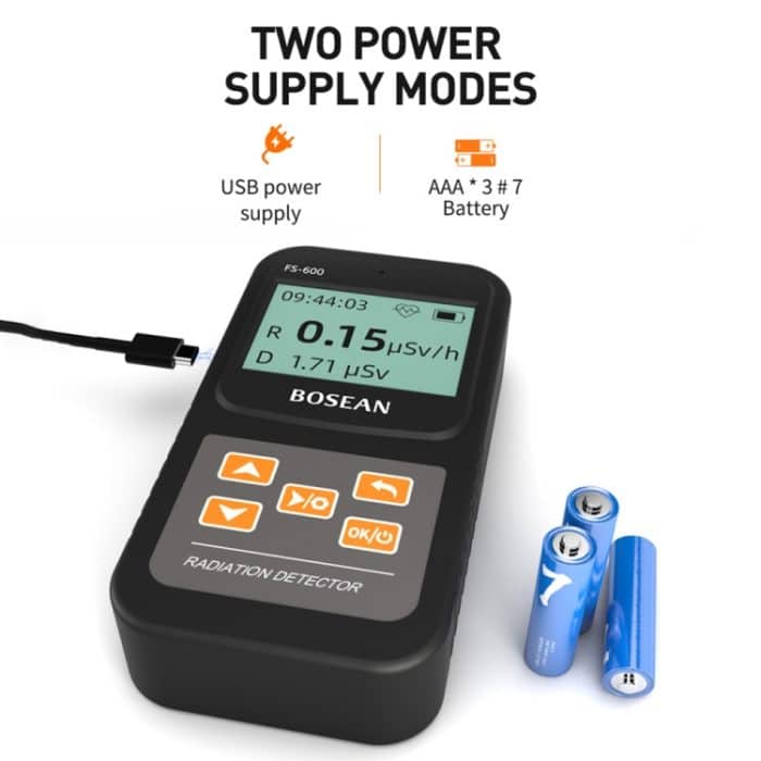 FS-600 Haushalts-Nuklearstrahlungsdetektor, Glas-Geigerzähler – Bild 7