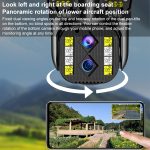 DF-3HBJ 8MP HD IP66 Wasserdichte Outdoor-WLAN-IP-Kamera unterstützt Vollfarb-Nachtsicht, EU Plug, US Plug, UK Plug – Bild 4