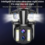 DF-3HBJ 8MP HD IP66 Wasserdichte Outdoor-WLAN-IP-Kamera unterstützt Vollfarb-Nachtsicht, EU Plug, US Plug, UK Plug – Bild 6