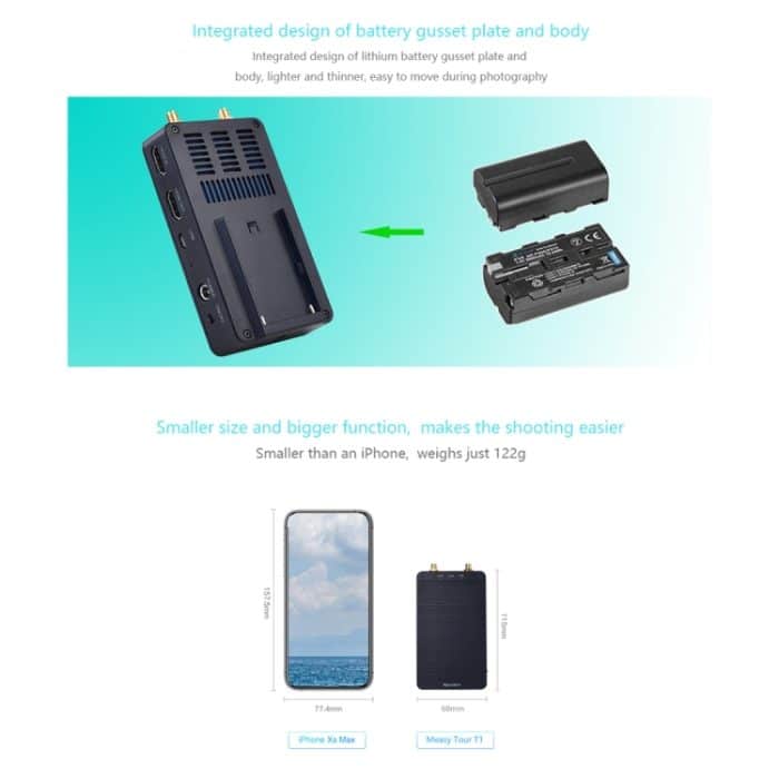 Measy T1 4K HDMI 2.0 Wireless Audio Video Sender Empfänger Extender Übertragungssystem, Übertragungsentfernung: 400 m,, US Plug, EU Plug, AU Plug, UK Plug – Bild 9