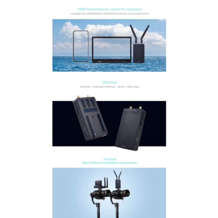 Measy T1 4K HDMI 2.0 Wireless Audio Video Sender Empfänger Extender Übertragungssystem, Übertragungsentfernung: 400 m,, US Plug, EU Plug, AU Plug, UK Plug – Bild 10