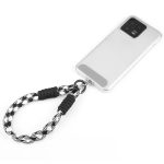 Dopaminfarbenes, kurzes Schlüsselband mit doppelter Schnalle und Drehseil – Bild 2