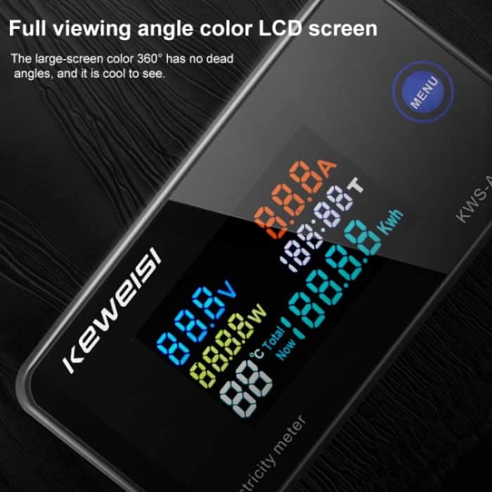 KWS-AC300-20A 50-300 V AC Digitalstrom-Voltmeter, KWS-AC300-20A – Bild 6