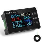 KWS-AC301-100A 50-300 V AC Digital-Stromvoltmeter mit geschlossenem Transformator, KWS-AC301-100A with Closed Transformer