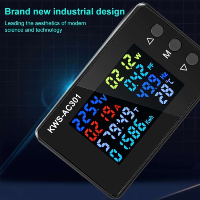 KWS-AC301-100A 50-300 V AC Digital-Stromvoltmeter mit geschlossenem Transformator, KWS-AC301-100A with Closed Transformer – Bild 5