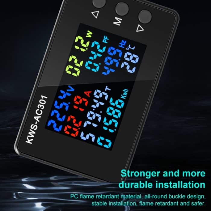 KWS-AC301-100A 50-300 V AC Digital-Stromvoltmeter mit geschlossenem Transformator, KWS-AC301-100A with Closed Transformer – Bild 6