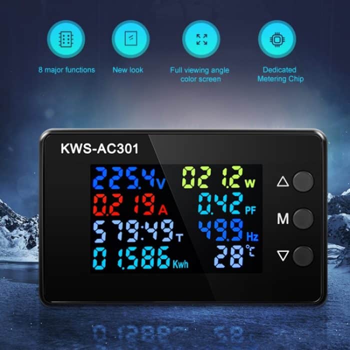 KWS-AC301L-100A 50-300 V AC Digitalanzeige, geschlossener Stromvoltmeter mit 485-Kommunikation, KWS-AC301L-100A Closed Current – Bild 4