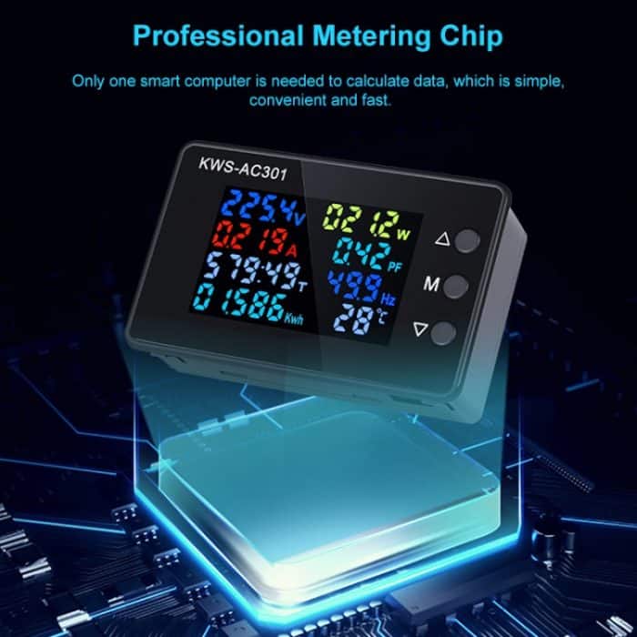 KWS-AC301L-100A 50-300 V AC Digitalanzeige, geschlossener Stromvoltmeter mit 485-Kommunikation, KWS-AC301L-100A Closed Current – Bild 8