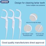 BMBO Tragbarer Zahnseide-Stick in Box, Einweg-Zahnseide-Stick, 50 / Pack – Bild 2