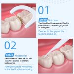 BMBO Tragbarer Zahnseide-Stick in Box, Einweg-Zahnseide-Stick, 50 / Pack – Bild 3