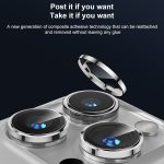 MOMAX Eagle Eye Independent Full Cover Telefonlinsen-Glasfolie, For iPhone 15 / 15 Plus – Bild 6