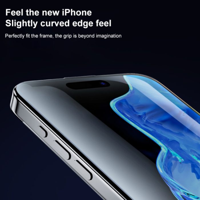 MOMAX 0,3 mm 3D-Vollbild-Hartglasfolie, For iPhone 15 Pro Max, For iPhone 15 Pro, For iPhone 15 Plus, For iPhone 15 – Bild 5