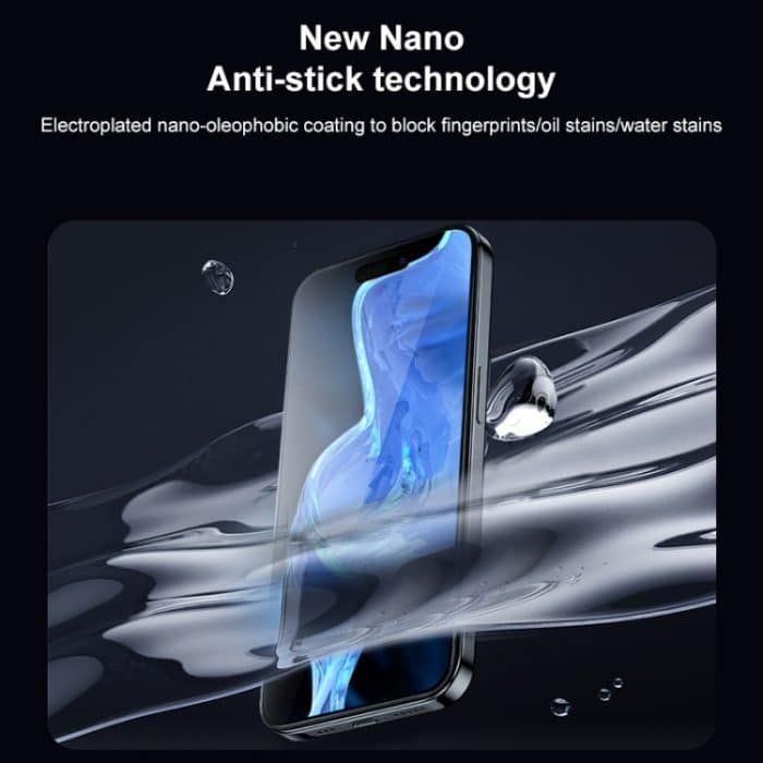 MOMAX 0,3 mm 3D-Vollbild-Hartglasfolie, For iPhone 15 Pro Max, For iPhone 15 Pro, For iPhone 15 Plus, For iPhone 15 – Bild 7