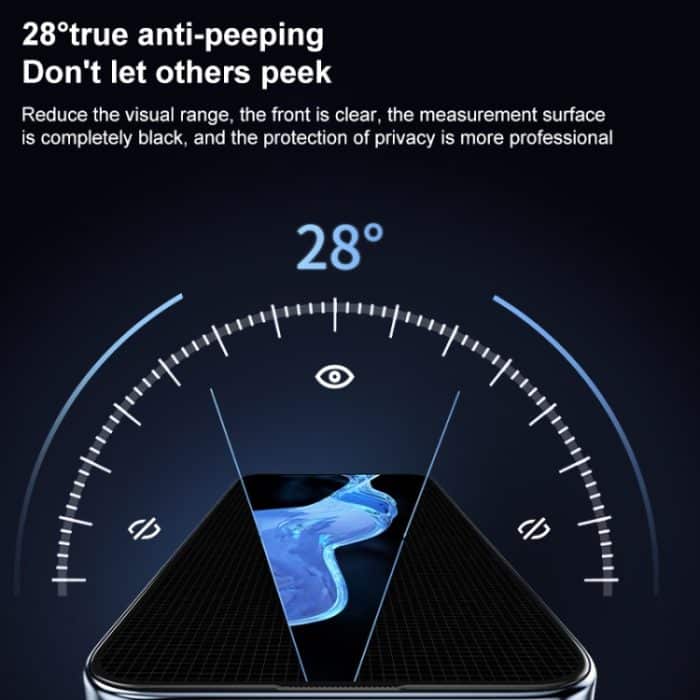 MOMAX 0,3 mm 3D Anti-Peep-Hartglasfolie, For iPhone 15 Pro Max, For iPhone 15 Pro, For iPhone 15 Plus, For iPhone 15 – Bild 5