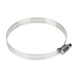 4 Stück Edelstahl-Schlauchschellen Rohrschelle Kraftstoffleitungsschelle, Größe: 91–114 mm – Bild 2