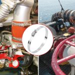 4 Stück Edelstahl-Schlauchschellen Rohrschelle Kraftstoffleitungsschelle, Größe: 91–114 mm – Bild 6