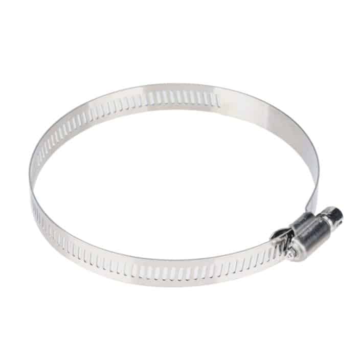 10 Stück Edelstahl-Schlauchschellen Rohrschelle Kraftstoffleitungsschelle, Größe: 91–114 mm – Bild 2