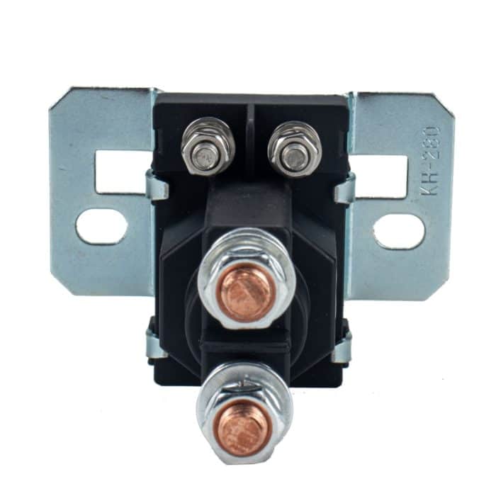 Fahrzeugmodifikation Kleiner Kontakt 12V / 500A Kontakt Doppelbatterie Hochstrom-DC-Relais – Bild 5