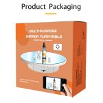 22 cm Spiegel Elektrischer Drehständer Live-Video-Aufnahme-Requisiten Plattenspieler, Regular Version, With Remote Control – Bild 5