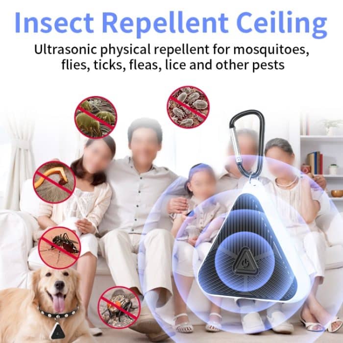 709 Tragbarer Ultraschall-Mückenschutz für Outdoor-Camping – Bild 4