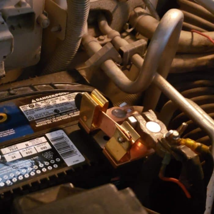 Auto-negativer Messingbatteriewähler-Isolator-Trennschalter – Bild 7