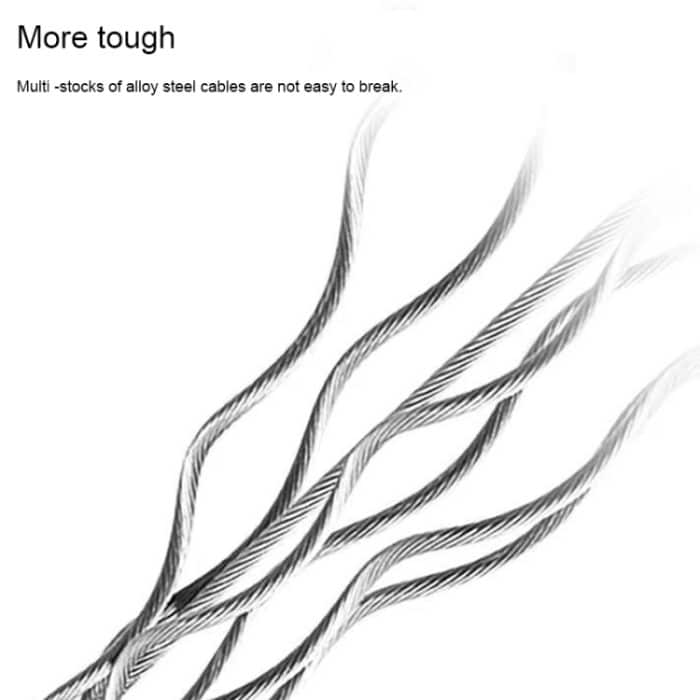 Tragbares Fahrradschloss, Diebstahlschutz-Passwortschloss, 4 Digit – Bild 4