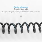 Tragbares Fahrradschloss, Diebstahlschutz-Passwortschloss, 4 Digit – Bild 5